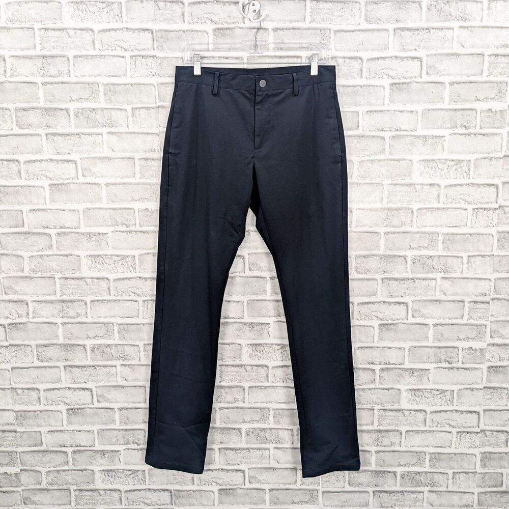 Ministry of Supply Men's size 30 Aviator Chino Pants in BlackSlim